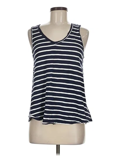 Pre-owned Gap Tank Top Blue Halter Neckline Tops