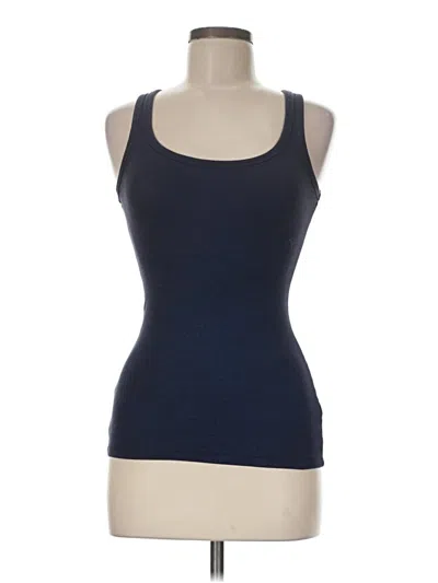 Pre-owned Gap Tank Top Blue Halter Neckline Tops