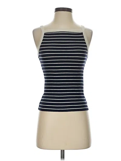 Pre-owned Gap Tank Top Blue Halter Neckline Tops