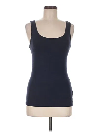 Pre-owned Gap Tank Top Blue Square Neckline Tops