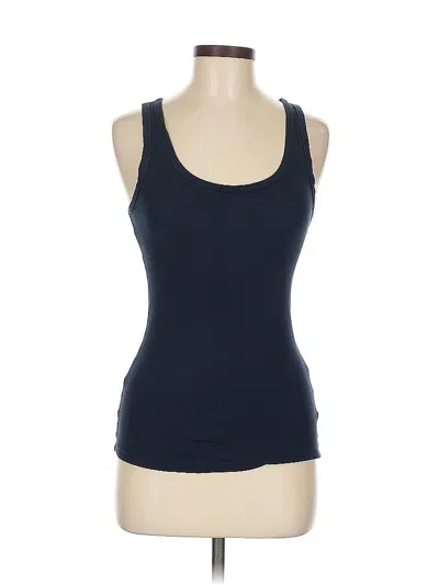 Pre-owned Gap Tank Top Blue Strapless Neckline Tops