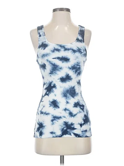 Pre-owned Gap Tank Top Blue Strapless Neckline Tops