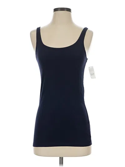 Gap Tank Top Blue Strapless Neckline Tops
