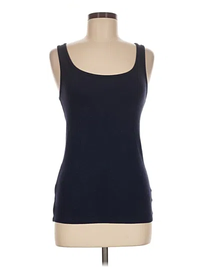 Pre-owned Gap Tank Top Blue Strapless Neckline Tops