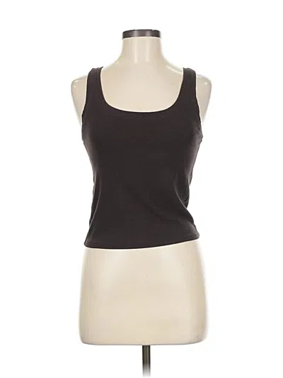 Pre-owned Gap Tank Top Brown Strapless Neckline Tops