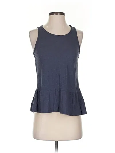 Pre-owned Gap Tank Top Gray Halter Neckline Tops