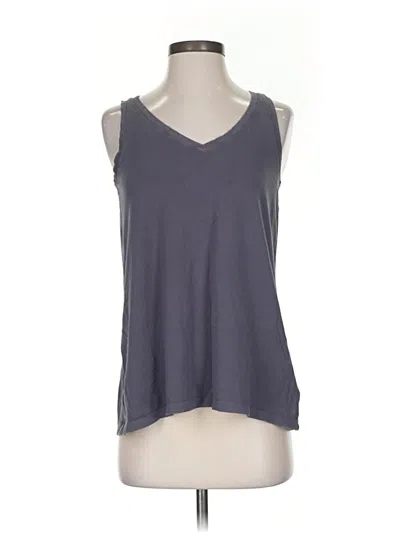 Pre-owned Gap Tank Top Gray Halter Neckline Tops