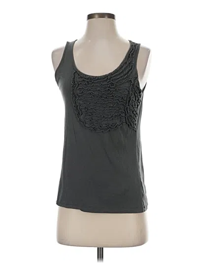 Pre-owned Gap Tank Top Gray Halter Neckline Tops