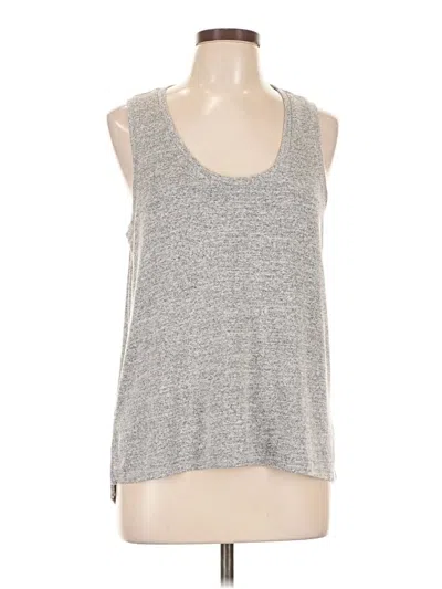Pre-owned Gap Tank Top Gray Halter Neckline Tops