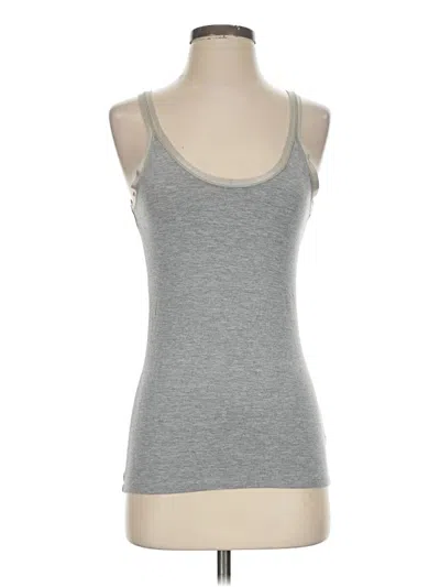 Pre-owned Gap Tank Top Gray Halter Neckline Tops