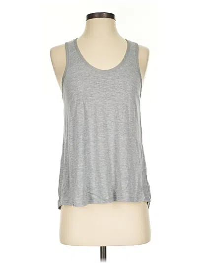 Pre-owned Gap Tank Top Gray Halter Neckline Tops