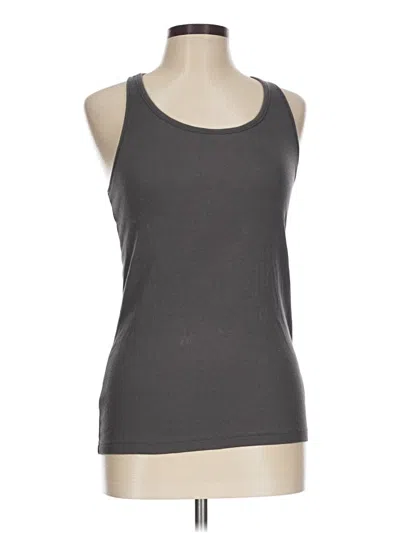 Pre-owned Gap Tank Top Gray Halter Neckline Tops