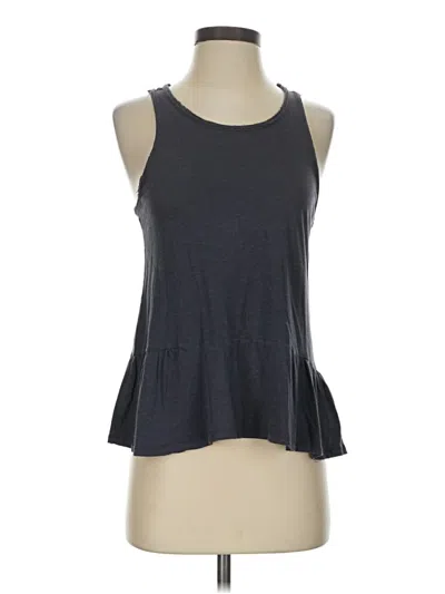 Pre-owned Gap Tank Top Gray Halter Neckline Tops