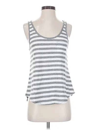 Pre-owned Gap Tank Top Gray Halter Neckline Tops