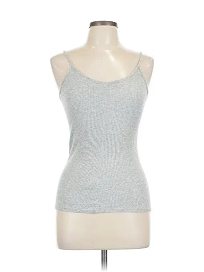 Pre-owned Gap Tank Top Gray Strapless Neckline Tops