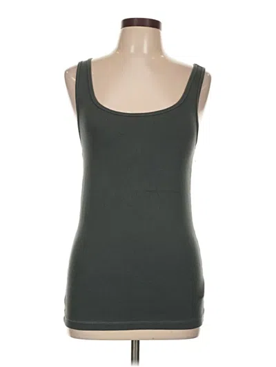 Pre-owned Gap Tank Top Gray Strapless Neckline Tops