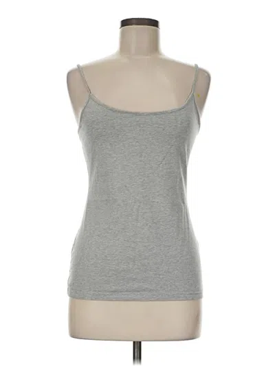 Pre-owned Gap Tank Top Gray Strapless Neckline Tops