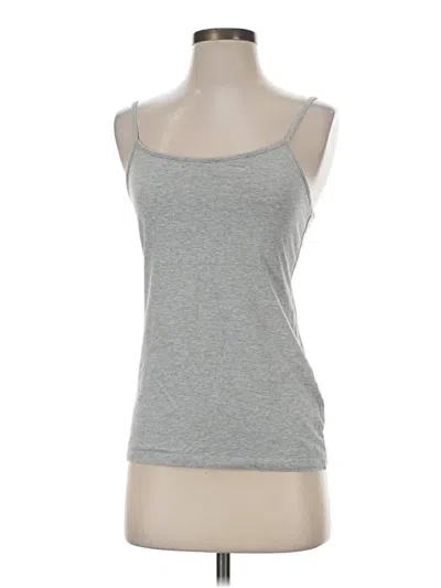 Pre-owned Gap Tank Top Gray Strapless Neckline Tops