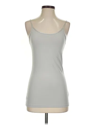 Pre-owned Gap Tank Top Gray Strapless Neckline Tops