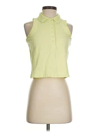 Pre-owned Gap Tank Top Green Halter Neckline Tops