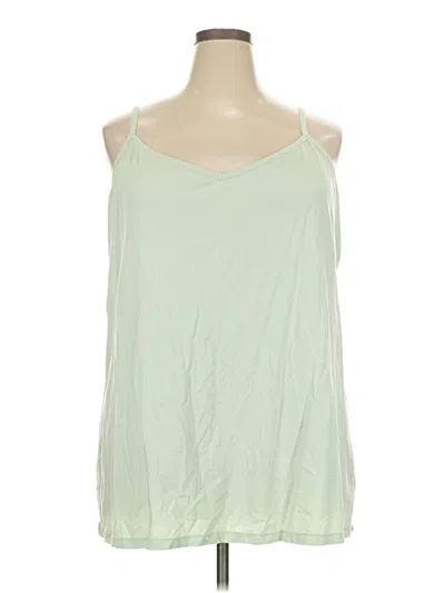 Pre-owned Gap Tank Top Green Halter Neckline Tops