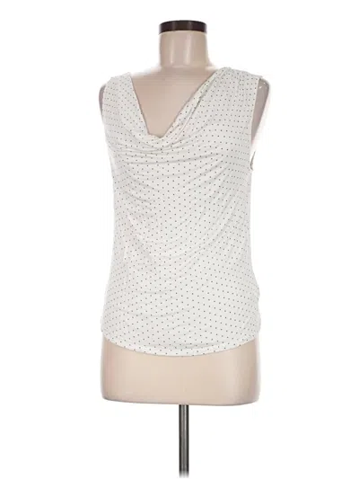 Pre-owned Gap Tank Top Ivory Cowl Neck Tops