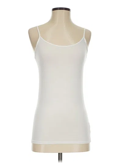 Pre-owned Gap Tank Top Ivory Halter Neckline Tops