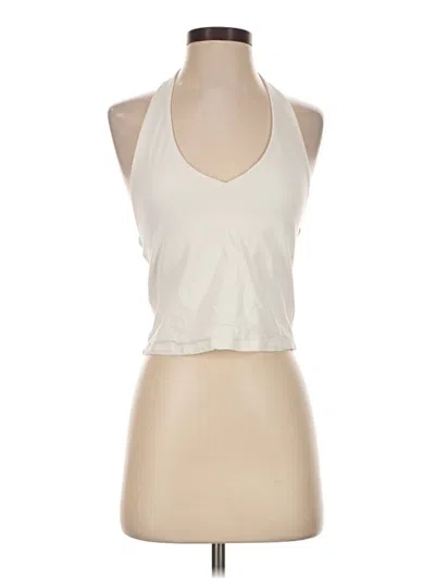 Pre-owned Gap Tank Top Ivory Halter Neckline Tops