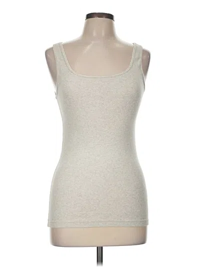 Pre-owned Gap Tank Top Ivory Strapless Neckline Tops