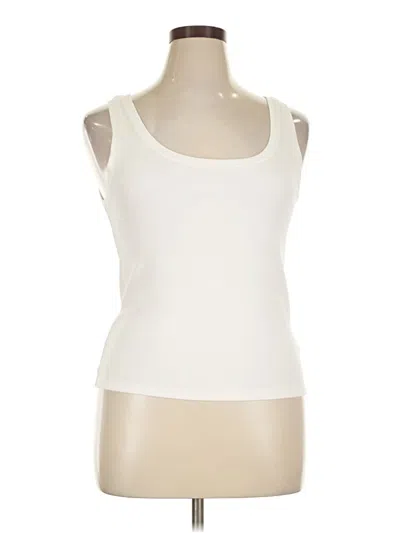 Pre-owned Gap Tank Top Ivory Strapless Neckline Tops