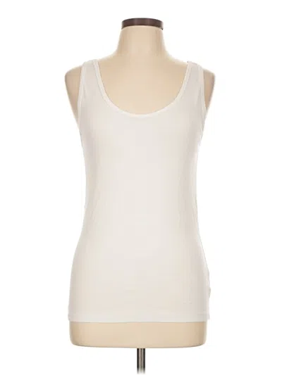 Pre-owned Gap Tank Top Ivory Strapless Neckline Tops