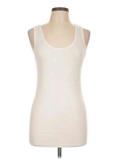 Pre-owned Gap Tank Top Ivory Strapless Neckline Tops