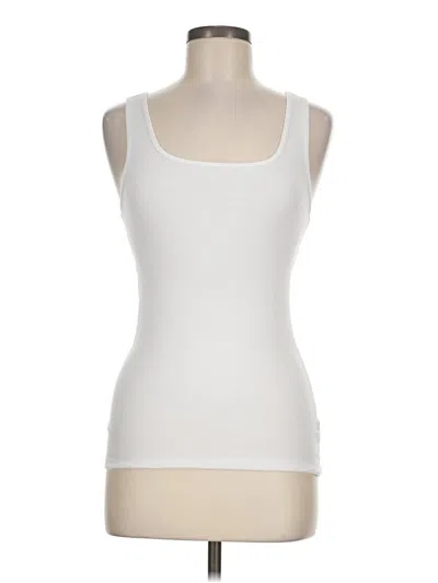 Pre-owned Gap Tank Top Ivory Strapless Neckline Tops