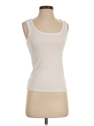 Pre-owned Gap Tank Top Ivory Strapless Neckline Tops