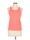 Gap Tank Top Orange Halter Neckline Tops In Orange