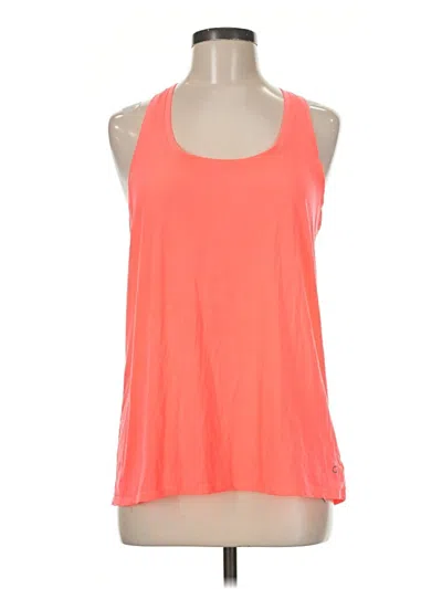 Pre-owned Gap Tank Top Orange Halter Neckline Tops