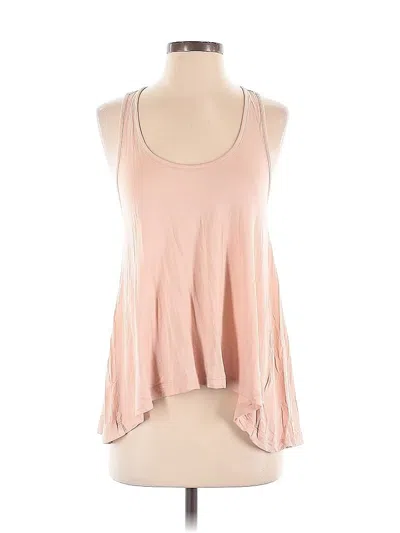 Pre-owned Gap Tank Top Pink Halter Neckline Tops