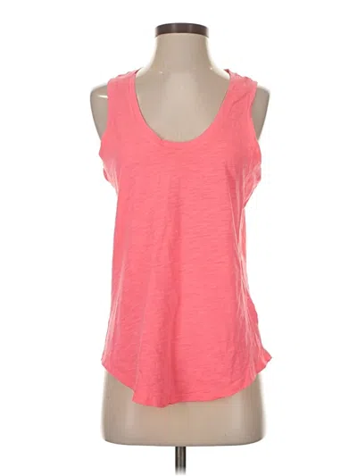 Pre-owned Gap Tank Top Pink Halter Neckline Tops