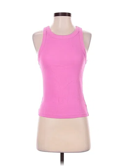 Pre-owned Gap Tank Top Pink Halter Neckline Tops
