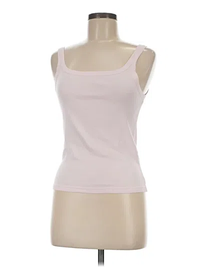 Pre-owned Gap Tank Top Pink Strapless Neckline Tops