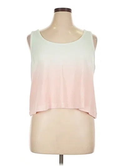 Pre-owned Gap Tank Top Pink Strapless Neckline Tops