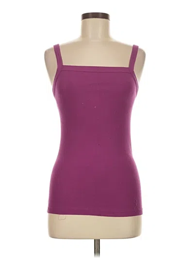 Pre-owned Gap Tank Top Purple Strapless Neckline Tops
