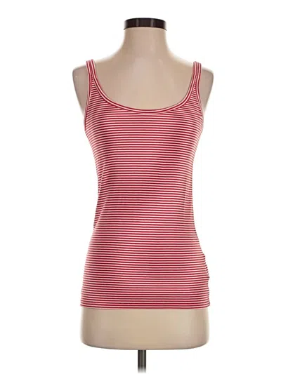 Pre-owned Gap Tank Top Red Sweetheart Neckline Tops