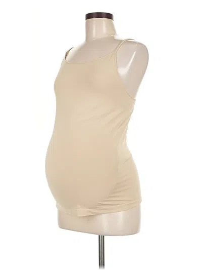 Pre-owned Gap Tank Top Tan Halter Neckline Tops