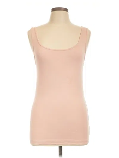 Pre-owned Gap Tank Top Tan Strapless Neckline Tops