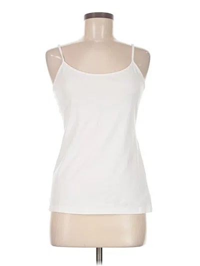 Pre-owned Gap Tank Top White Halter Neckline Tops