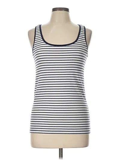Pre-owned Gap Tank Top White Halter Neckline Tops