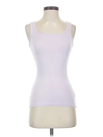 Pre-owned Gap Tank Top White Strapless Neckline Tops