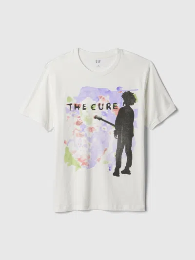 Gap The Cure Graphic T-shirt In White