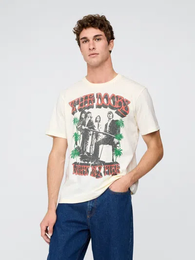 Gap The Doors Relaxed Graphic T-shirt In White